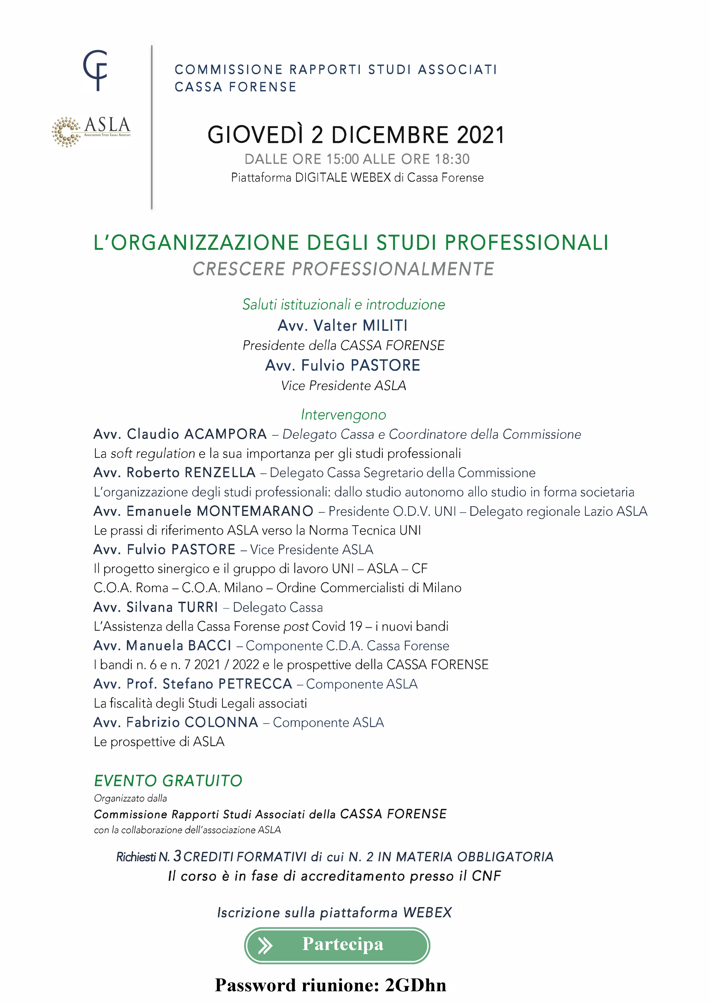 Organizzazione studi professionali