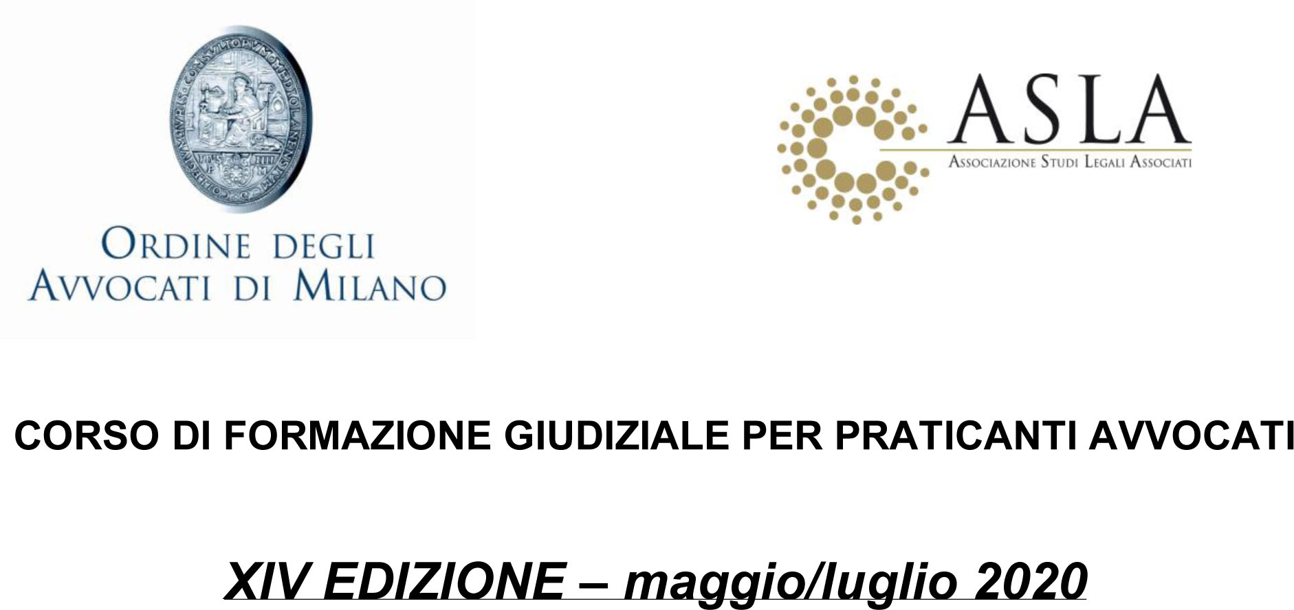 corso praticanti